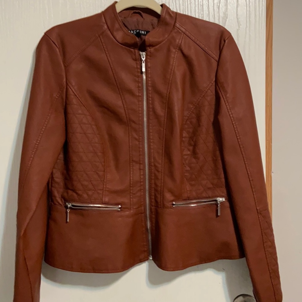 Leather jacket